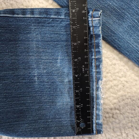 Levi's The Original Jeans 514 Men's Size 32x32 Slim Straight Blue Denim - Picture 5 of 8